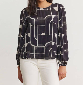 Velvet By Graham & Spencer - Desta Long Sleeve Top