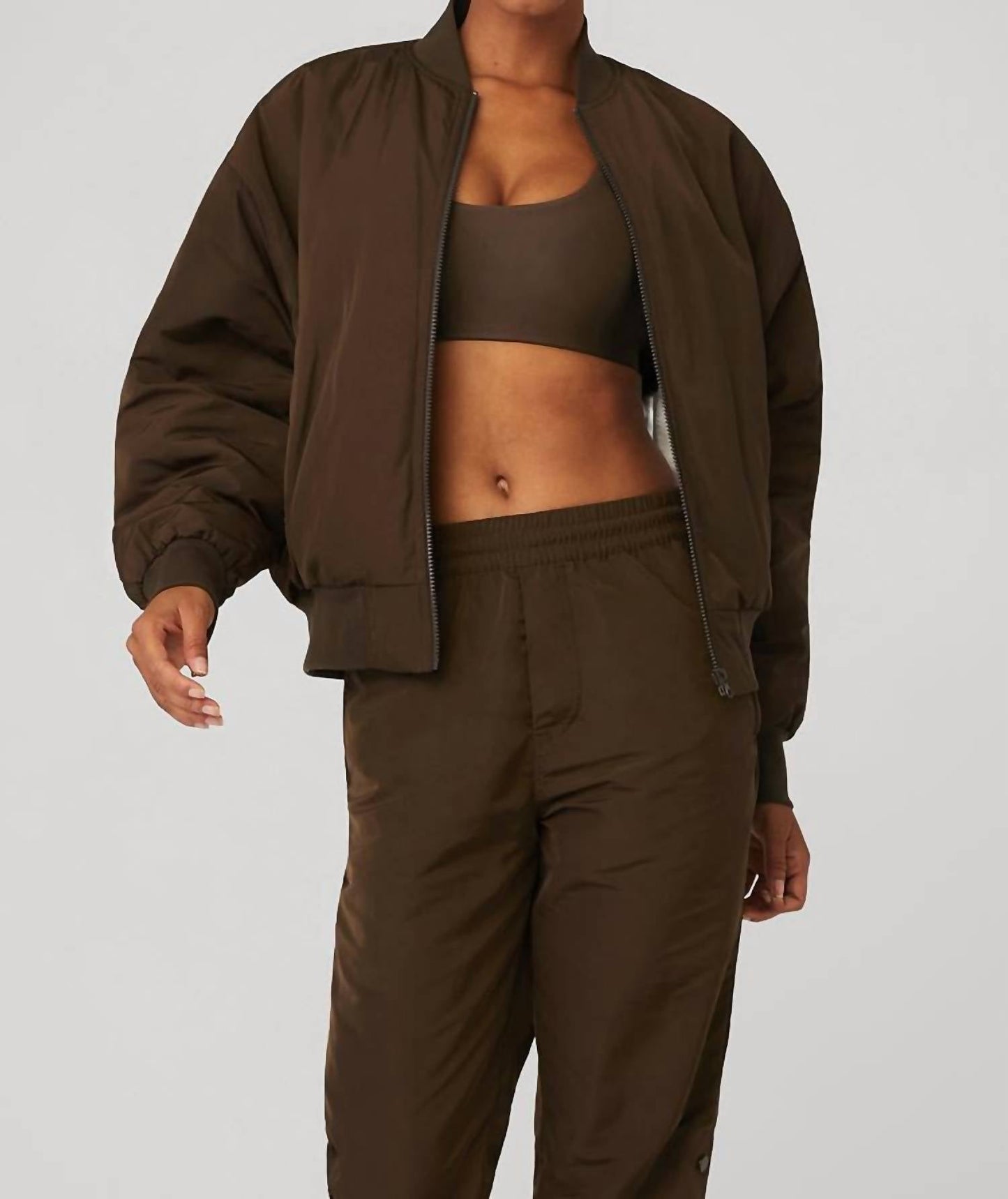 Alo Yoga - Faux Fur Urbanite Bomber Jacket