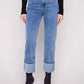 Charlie B - Wide Cuff Straight Leg Jean