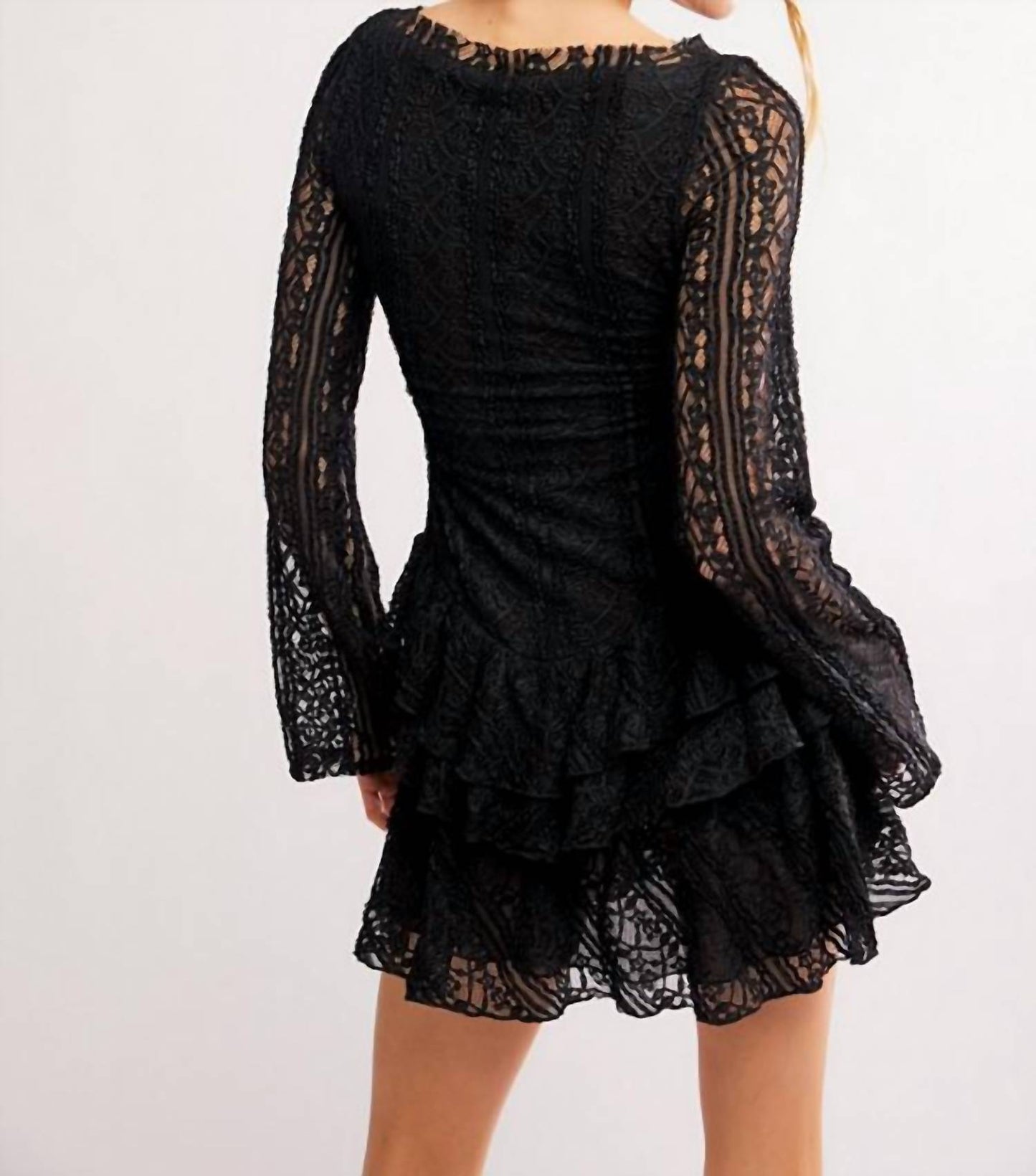 Free People - Tabby Lace Mini Dress