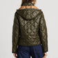 Adroit Atelier - Shelby Short Hooded Quilted Jacket