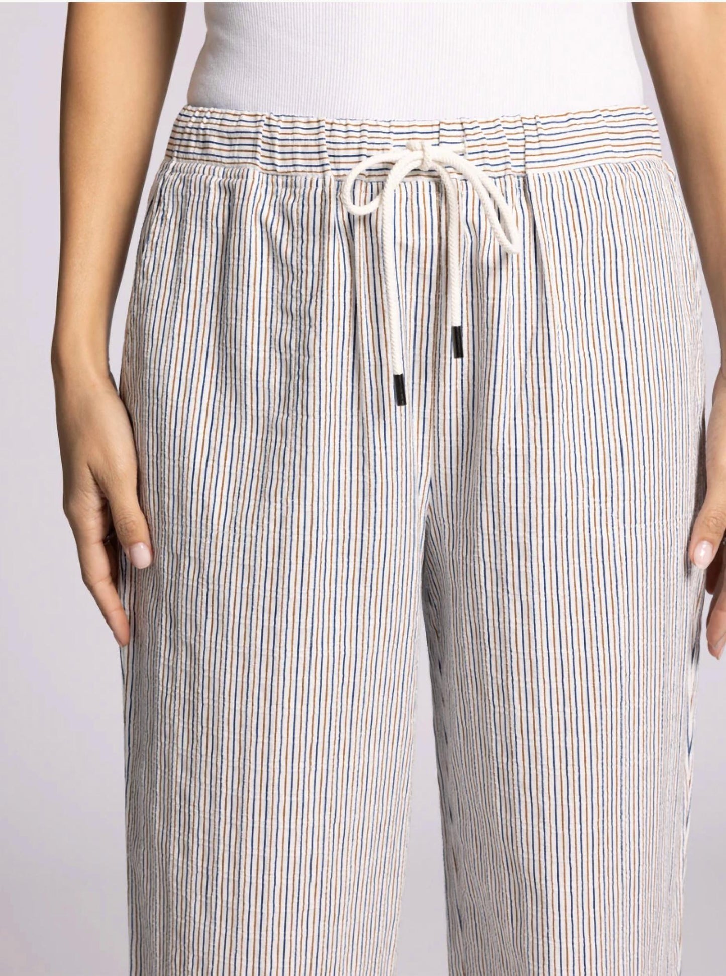 Thread & Supply - Anita Drawstring Stripe Pants