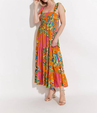 Oolala - Smocked Floral Dress