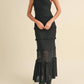 Klesis - Gracia Tiered Ruffled Lace Maxi Dress