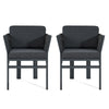Outdoor Dining Chair, All-Weather Patio Seating For Backyard (Set of 2)