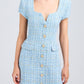 Generation Love - Brunella Tweed Mini Dress