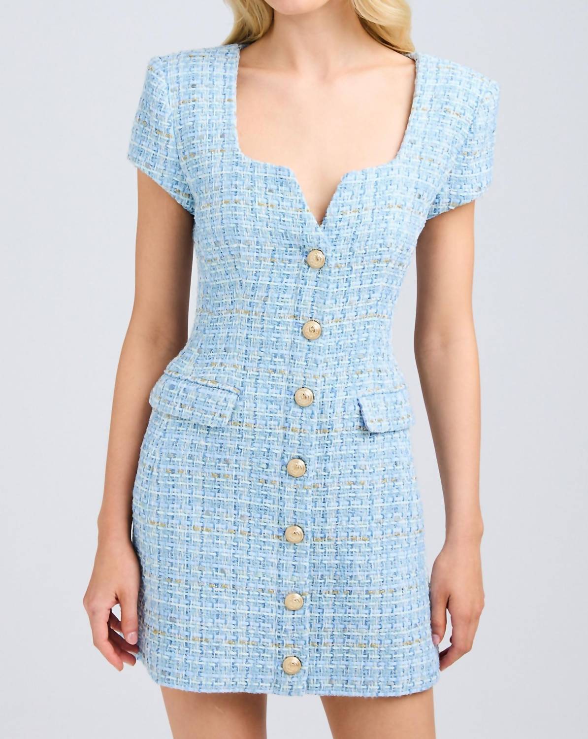 Generation Love - Brunella Tweed Mini Dress