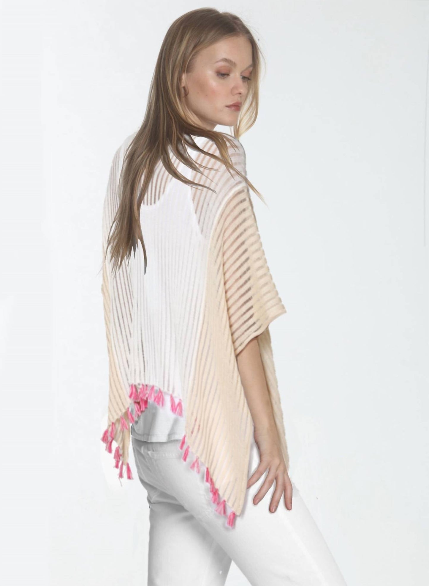 Label+Thread - Amelia Tassel Poncho