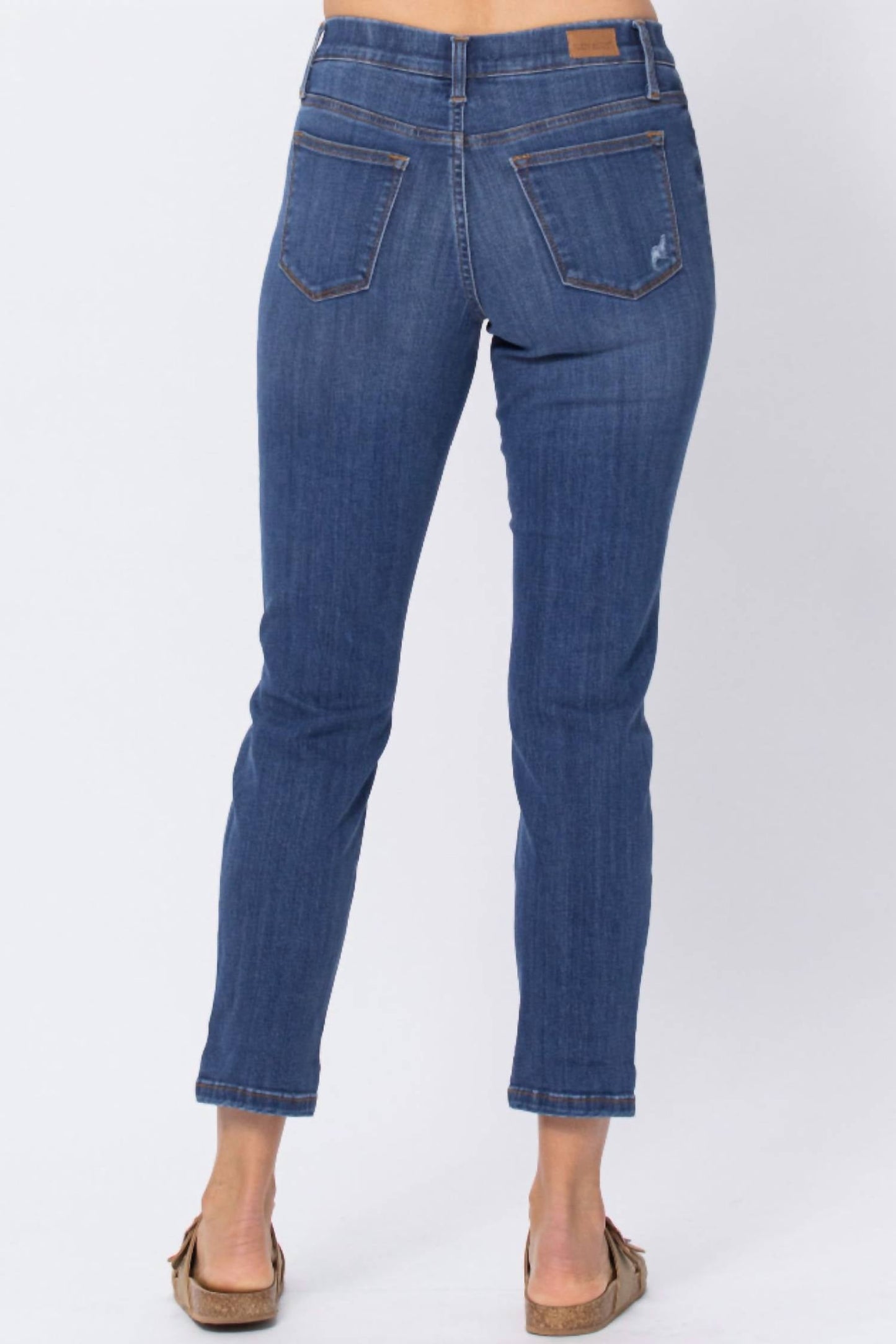 Judy Blue - Pull-On Destroyed Boyfriend Jegging