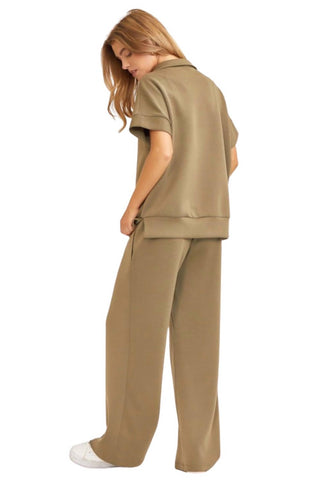 Dear Scarlett - Catalina Dolman Sleeve Top & Pants Travel Set