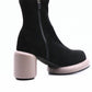 All Black - Women's Mod Stretch Bootie
