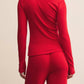 Z Supply - Holly Pointelle Long Sleeve Top