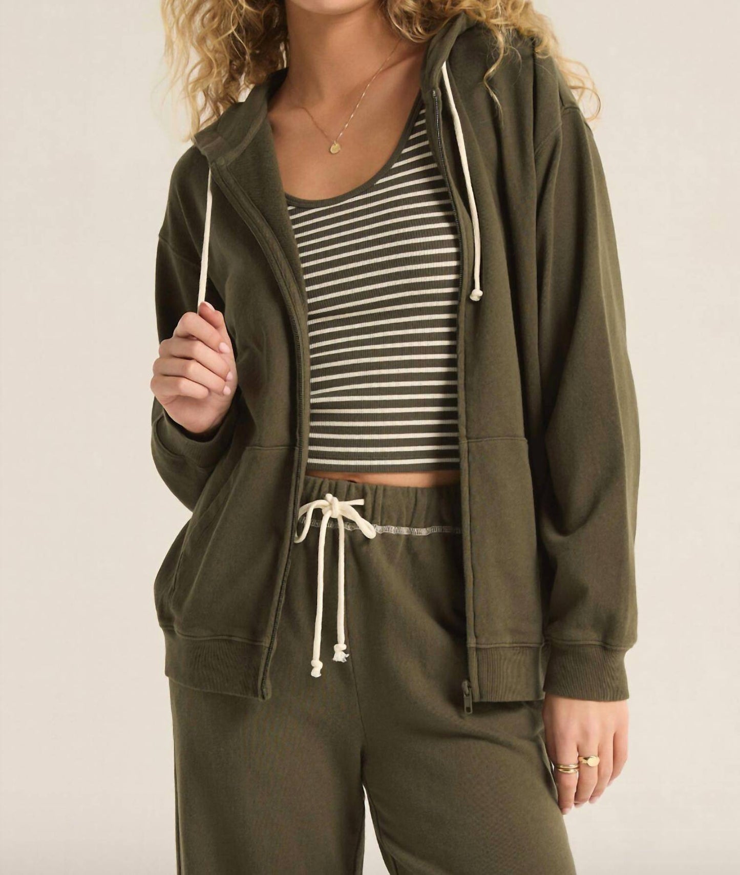 Z Supply - Academy Zip Up Hoodie