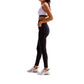 Julia Rose - Crossover Pocket Full Length Leggings