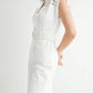 Eb Luxe - Embroidered Detailed Jumpsuit