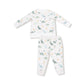 Angel Dear - Kid's Soft Dinos French Terry Raglan Jogger Set