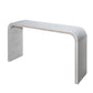 Washed White Console Table, 59in Entryway Table