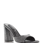 Aqua - Women's Daisy Embellished Block Heel Mules