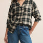 Z Supply - River Plaid Button Up Top
