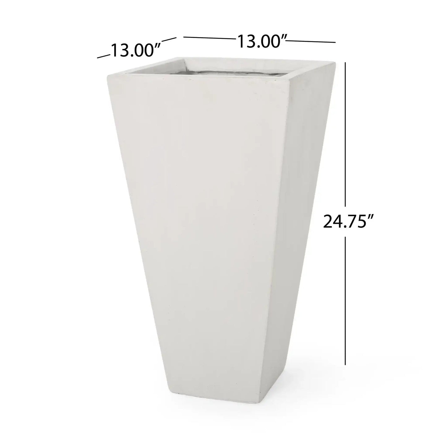 Outdoor Modern Cast Stone Planter