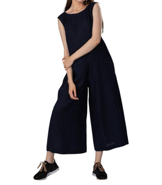 Knotium - Free Oversized Linen Jumpsuit