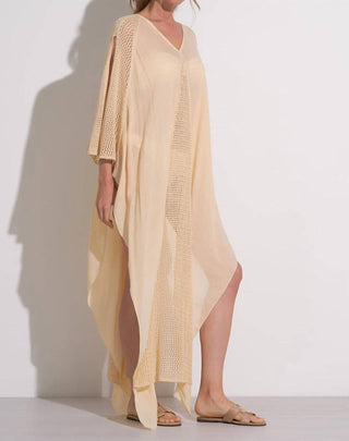 Elan - Lisbon Poncho One Size Maxi Cover Up
