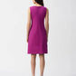 Joseph Ribkoff - Side Buttons Accent Sheath Dress