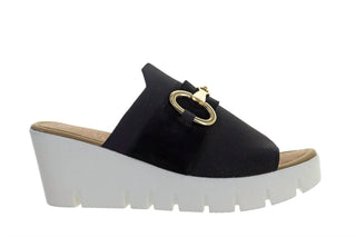 Bernie Mev - Women's Venti Buckle Wedge Sandals