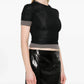 Christopher Esber - Sheer Overlay Loophole Rib Tee