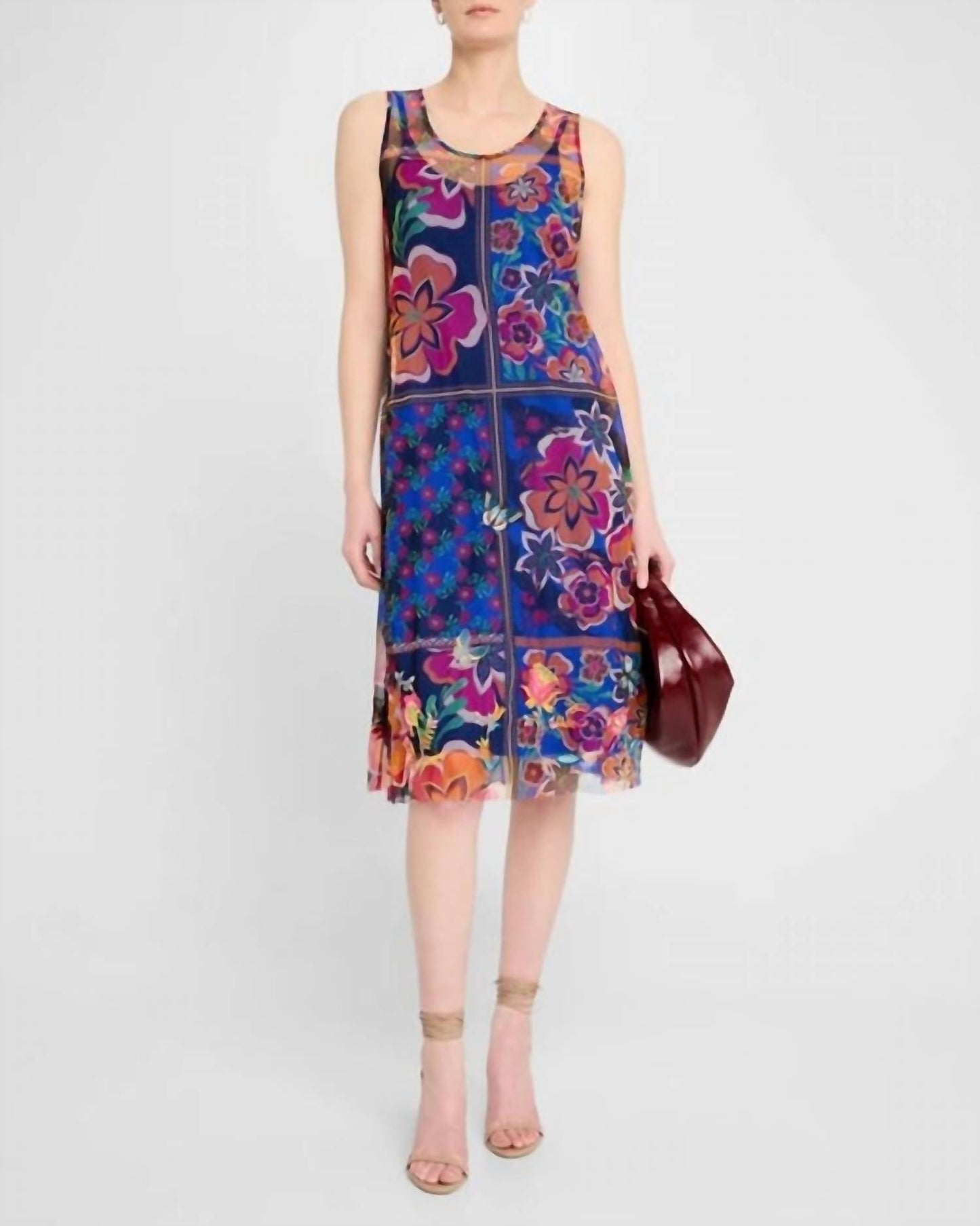 Johnny Was - MAZZY A-LINE MIDI DRESS (SLIP)