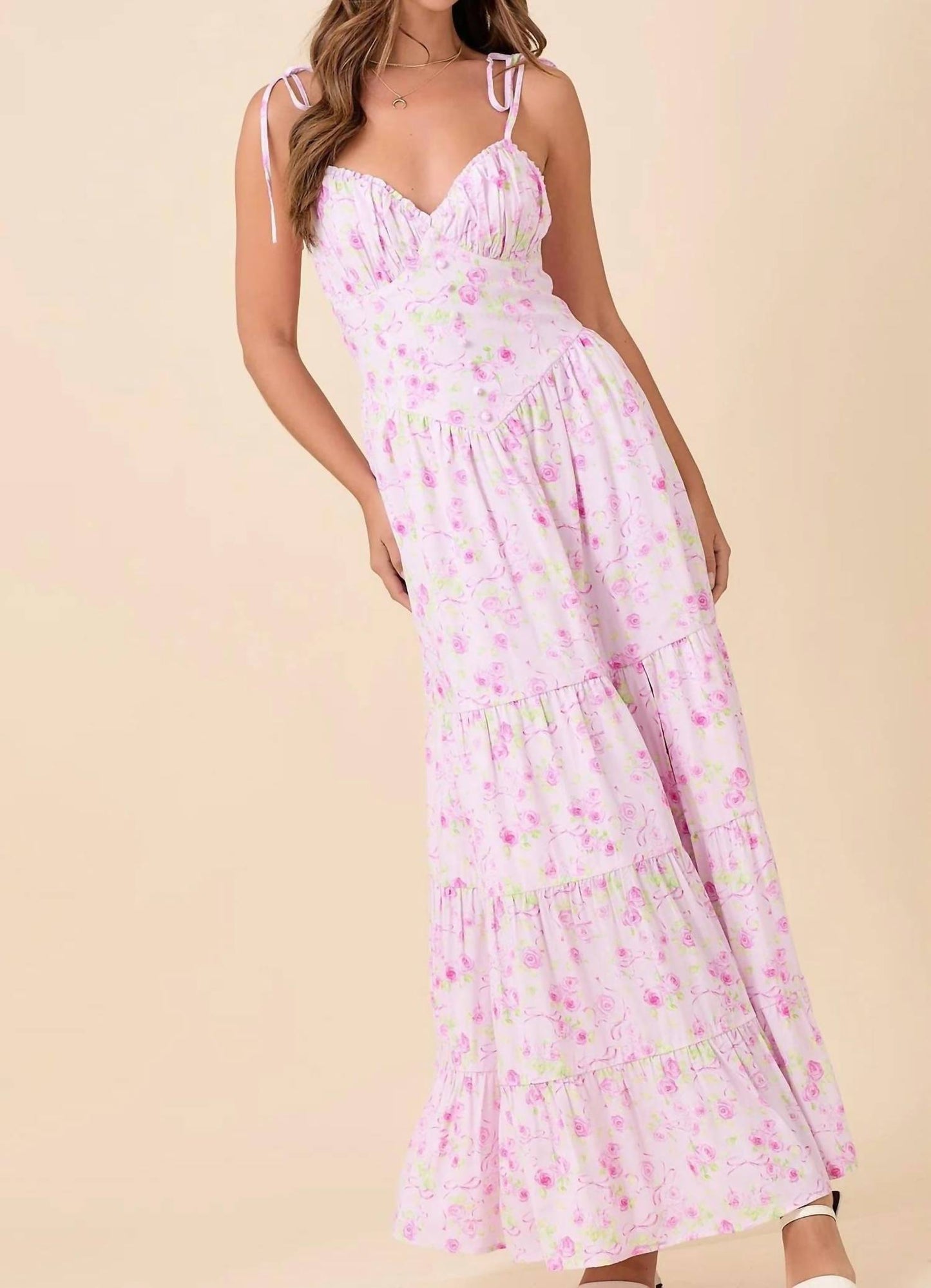 Main Strip - Flirtin’ In Florals Dress