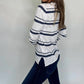 Stitchdrop - Zipline Stripe Sweater