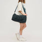 Urban Expressions - Serena Woven Nylon Travel Duffel Weekender Bag