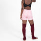 Body Wrappers - French Terry Dad Shorts with Drawstring