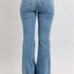 Judy Blue - Western Embroidery Detail Flare Jeans