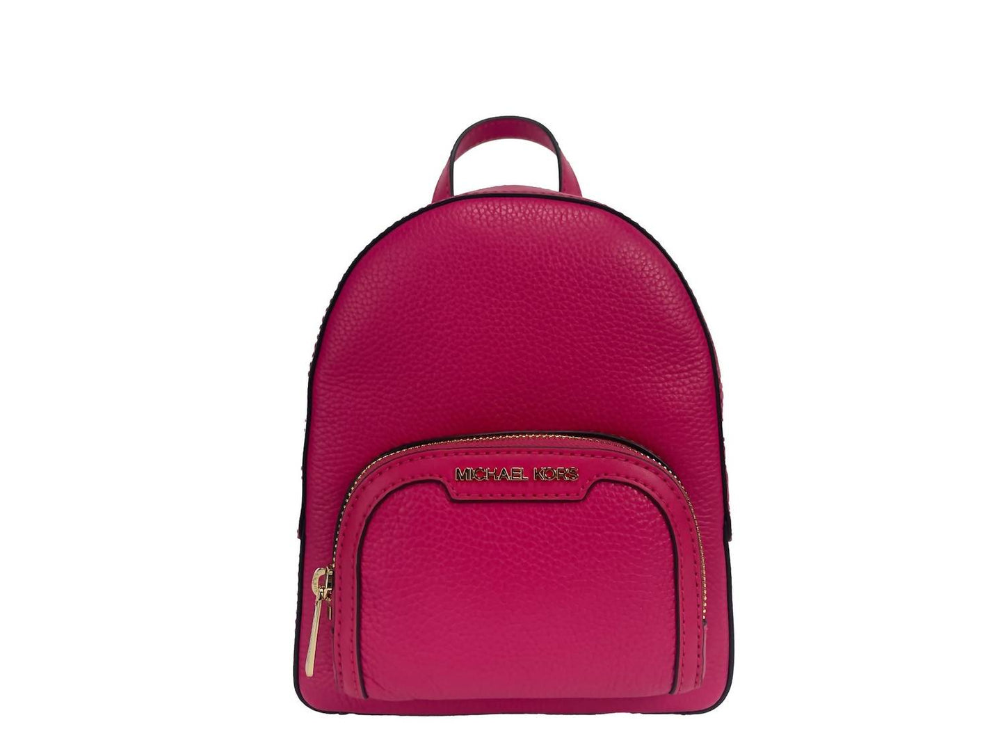 Michael Kors - Women's Jaycee Pebbled Leather Zip Pocket Backpack Bag Mini Xs
