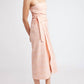 Self Contrast - Robyn Strapless Wrap Dress