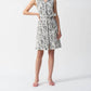 Joseph Ribkoff - Notched Collar Sleeveless Sheath Dress