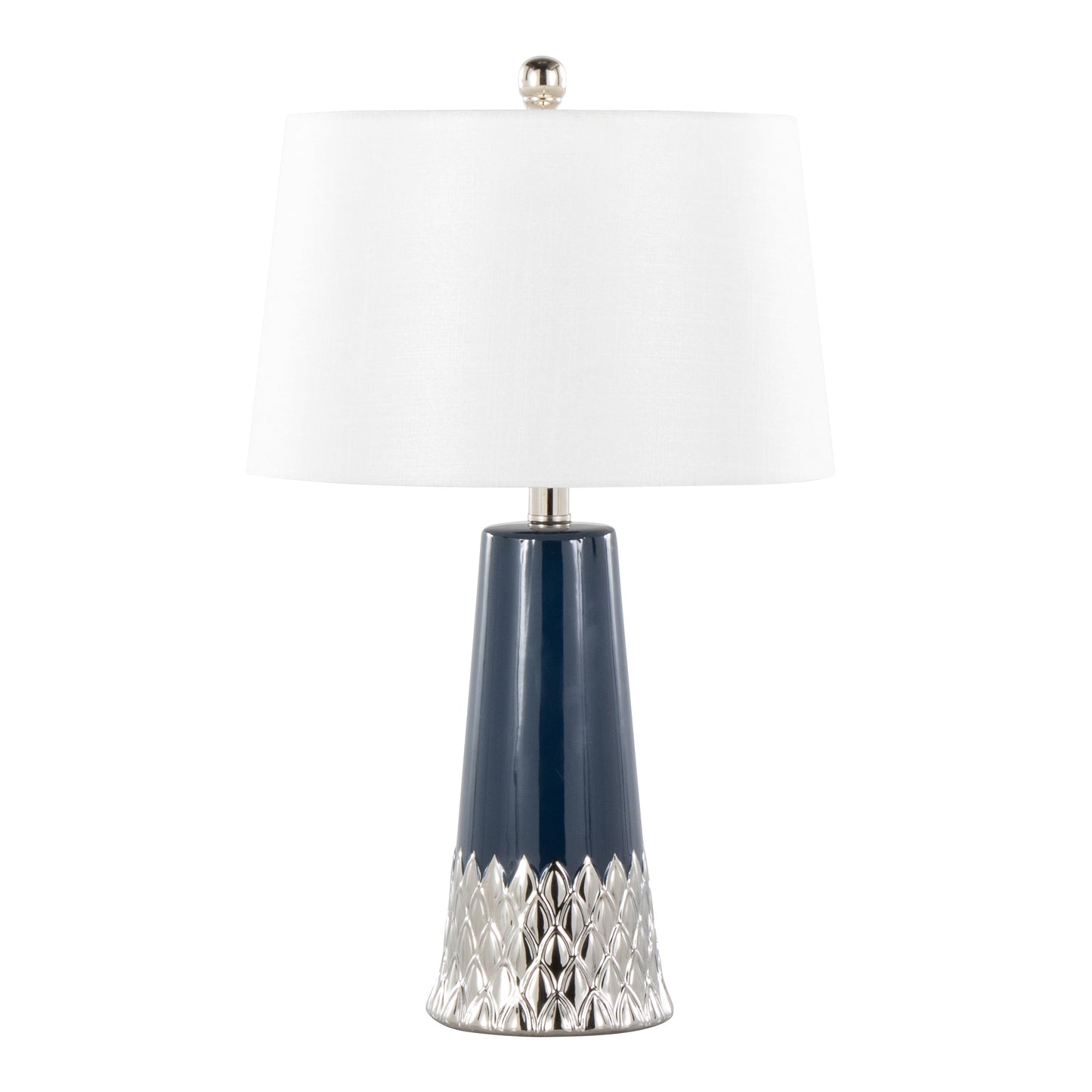 Penelope 22" Contemporary Ceramic Table Lamp
