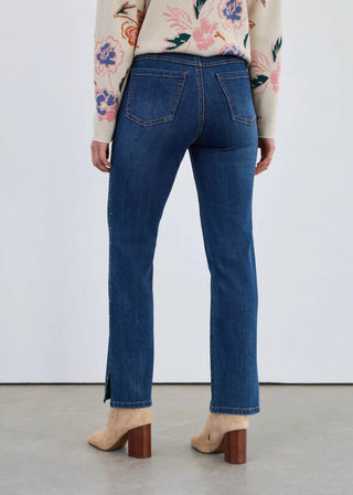 Fdj - Pull-on Straight Ankle Denim