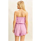 Hyfve - Strapless Ruffle Romper