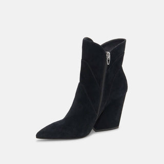 Dolce Vita - Women's Suede Heel Ankle Boots