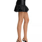Steve Madden - Annika Faux Leather Mini Skirt