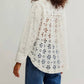 Free People - Mae Washed Eyelet Shirt