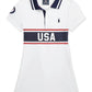 Polo Ralph Lauren - Girls Team Usa Stretch Mesh Polo Dress