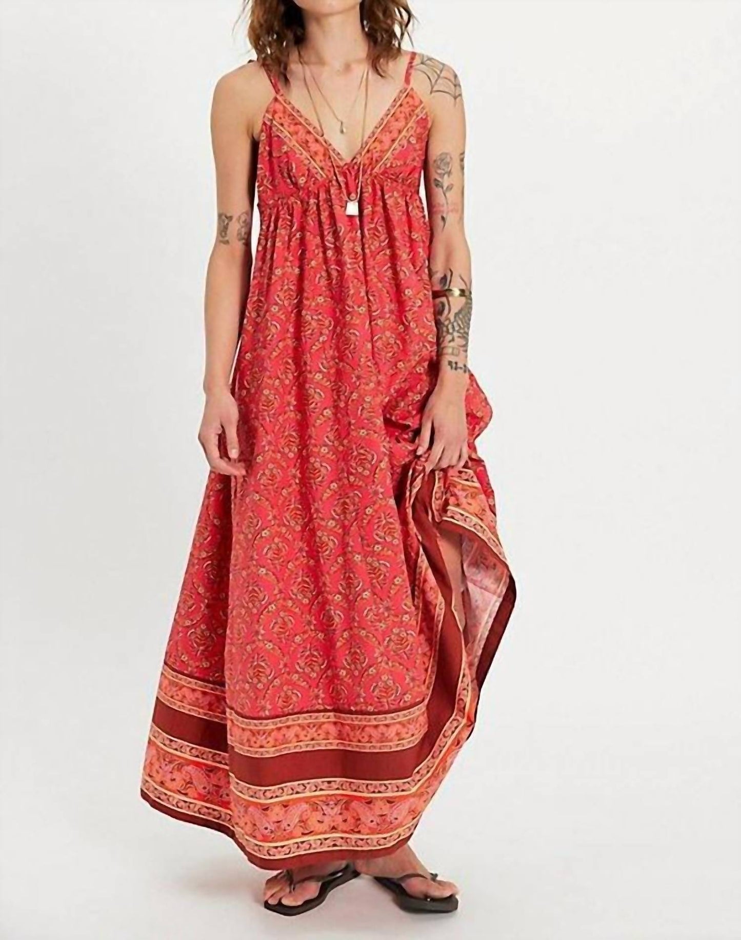 Free People - Sorrento Stroll Printed Dress