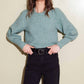 Fifteen Twenty - Lia Shirred Sleeve Sweater