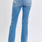 Judy Blue - Mid Rise Destroyed Release Hem Bootcut