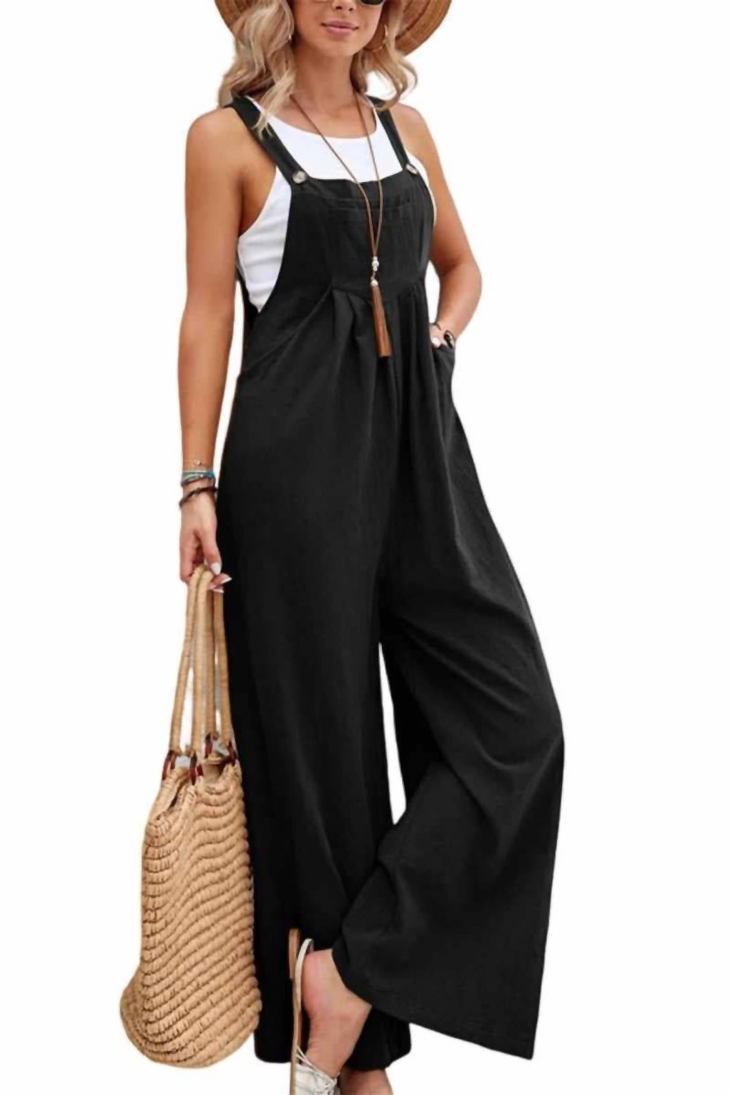 Ninexis - Suspenders Pant Romper