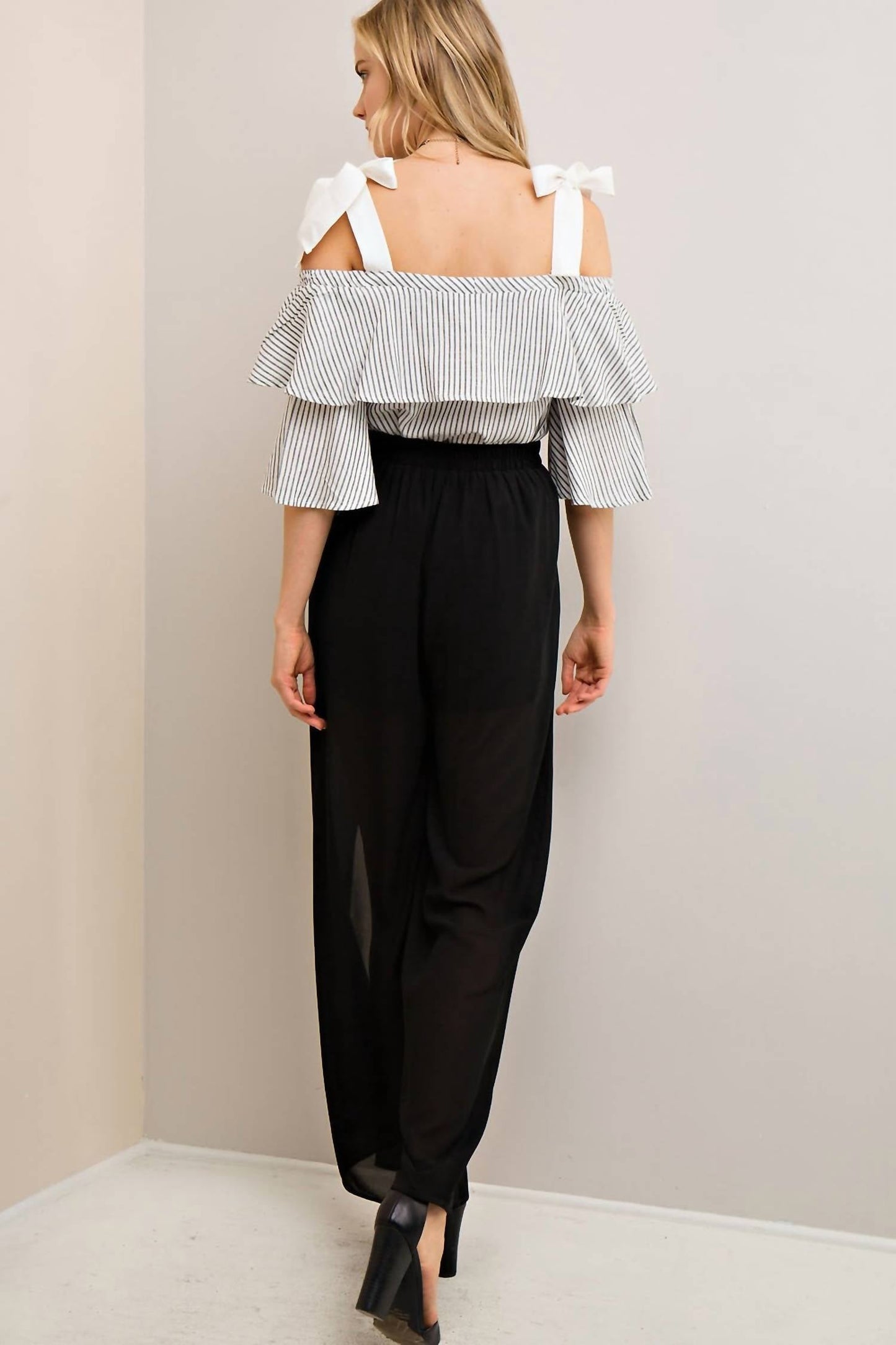 Entro - Solid Slit Maxi Short Pant